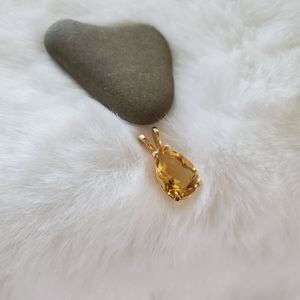 Citrine in 14k gold